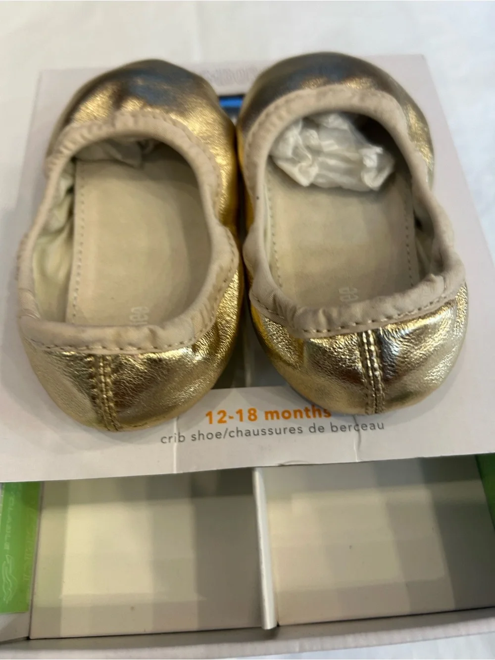 Gymboree gold crib
